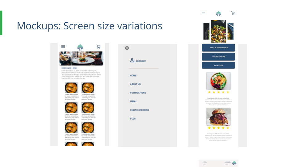 Google UX Design Certificate - Portfolio Project 2 - Case study slide deck- MH-23