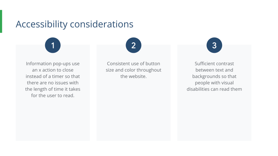 Google UX Design Certificate - Portfolio Project 2 - Case study slide deck- MH-25