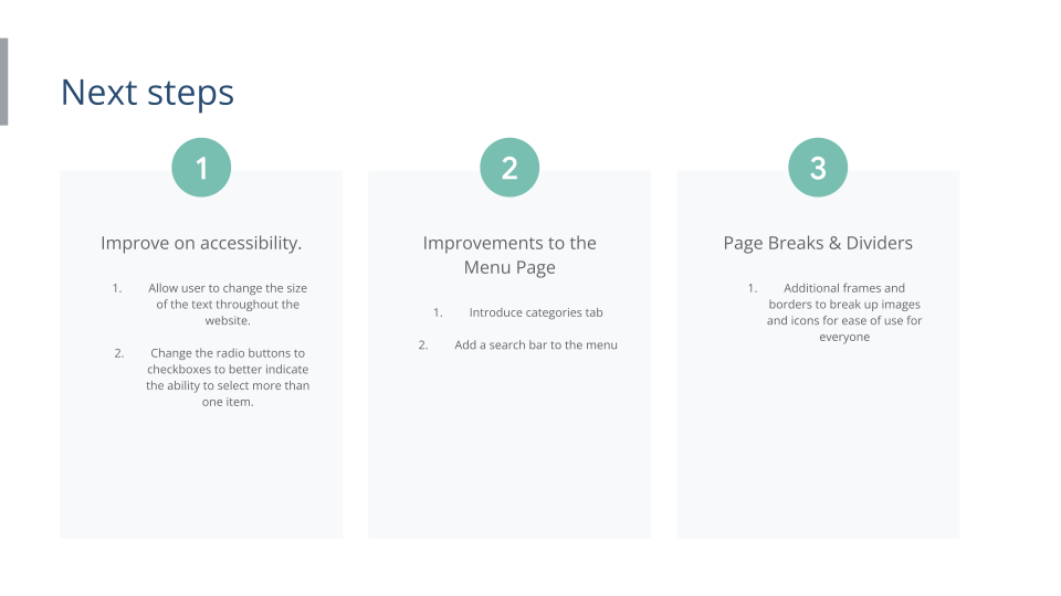 Google UX Design Certificate - Portfolio Project 2 - Case study slide deck- MH-28