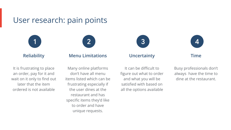 Google UX Design Certificate - Portfolio Project 2 - Case study slide deck- MH-7