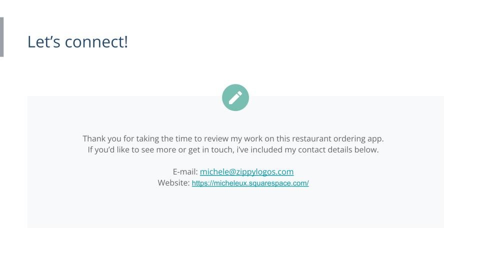 Google UX Design Certificate - Portfolio Project 2 - Case study slide deck- MH