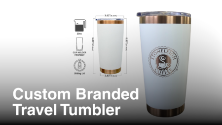 Custom Branded Travel Tumbler